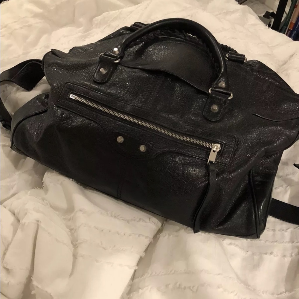 Balenciaga Classic Squash Weekend Bag